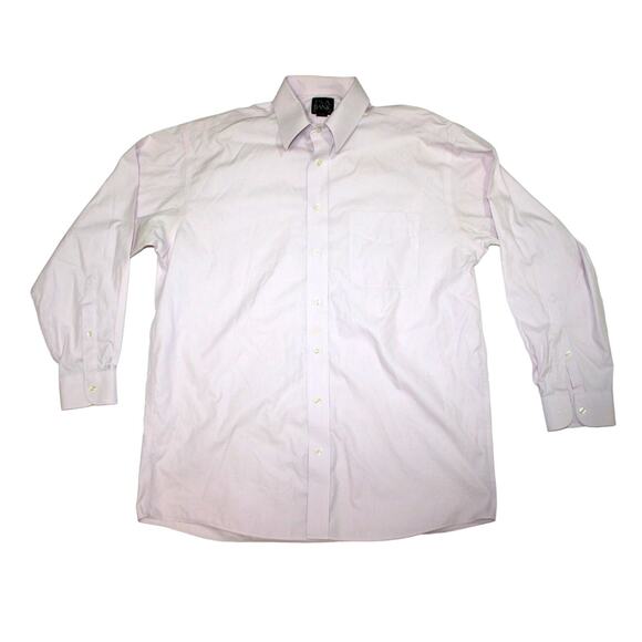 Jos. A. Bank Travelers Collection Mens Shirt 16-34 button down Light Pink - Picture 1 of 8